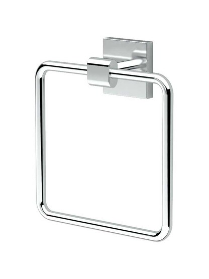 Elevate Towel Ring in Polished Chrome.